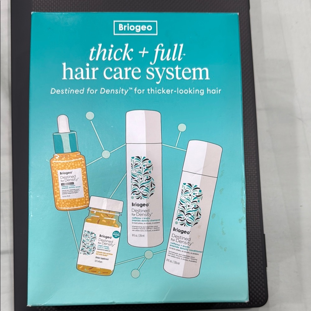 Briogeo Hair Care Collection White and Blue